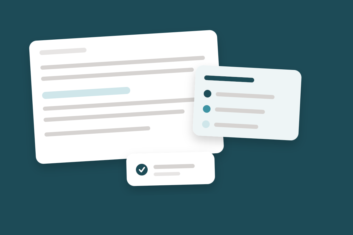 An AI answer card with one highlighted mention beside a competitor list